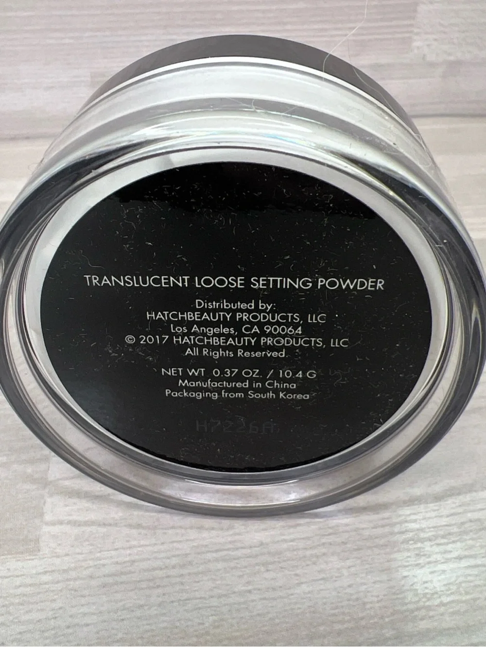 Kristofer Buckle Translucent Setting Powder